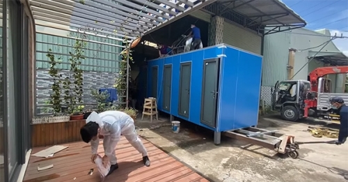 Cho thuê nhà vệ sinh tại Bắc Ninh