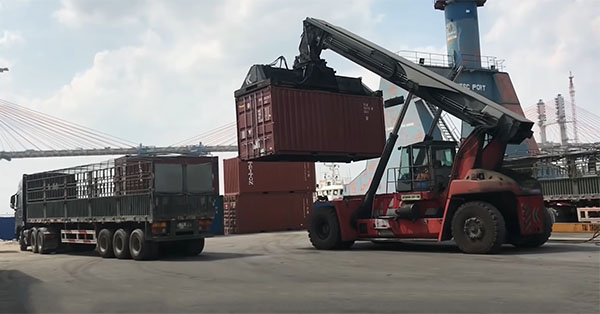 Vận chuyển container cho khách hàng thuê tại huyện Tiên Du, Bắc Ninh