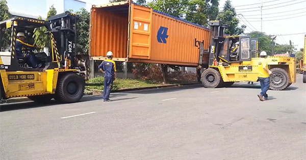 Vận chuyển cho thuê container tại huyện Tiên Du, Bắc Ninh