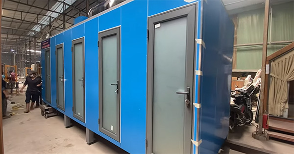Nhà vệ sinh di động tại Bắc Ninh