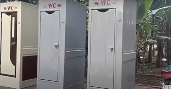 Nhà vệ sinh di động giá rẻ, chất lượng cao