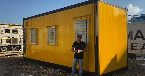 Cho thuê container 20 feet cho khách hàng tại huyện Yên Phong, Bắc Ninh