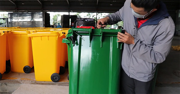 Thùng rác công cộng giá rẻ, bền đẹp, chất lượng cao